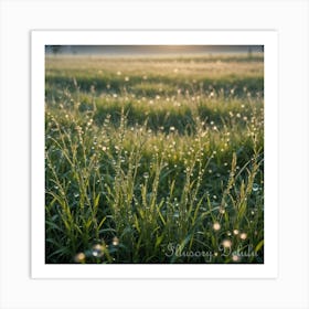 Field in the Prairies Art Print