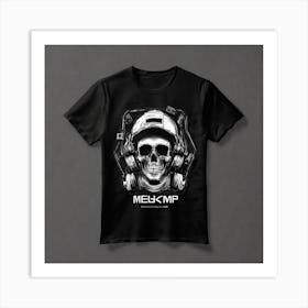 Mekkip Skull Art Print