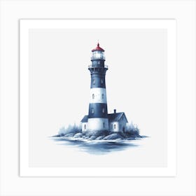 Lighthouse 2 Art Print