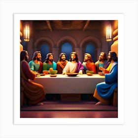 Last Supper 2 Art Print