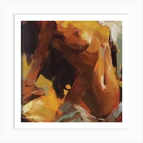 Nude Painting Art Print