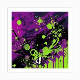 Grunge Art Art Print