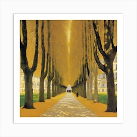 Allee At Schloss Kammer, Gustav Klimt 7 Art Print