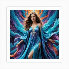 Angel Of The Night Art Print