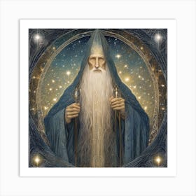 The Hierophant Tarot Art Print