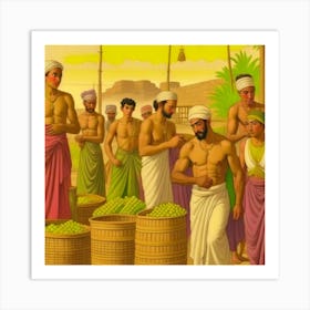 Egyptians Art Print