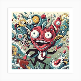 Psychedelic Illustration Art Print