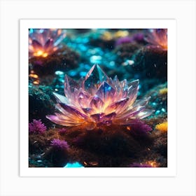 Lotus Flower Art Print