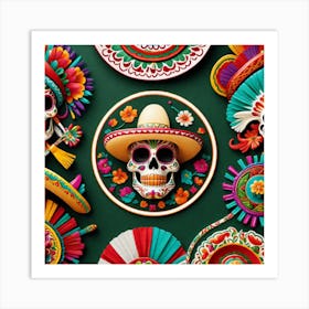 Day Of The Dead 41 Art Print