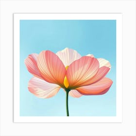 Pink Flower Poster