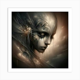 Ethereal Woman 5 Art Print