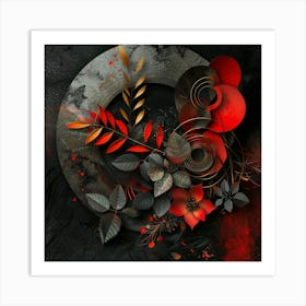 Organic Abstract Art Print