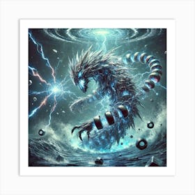 Crystal Leviathan 5 Art Print