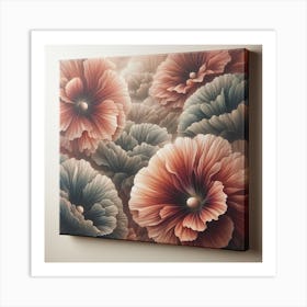 Hollyhock Art Print