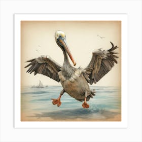 Pelican 23 Art Print