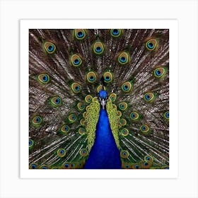 Peacock Art Print