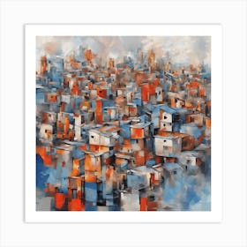 Cityscape Art Print