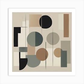 Abstract Shapes 3 Art Print