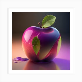 Apple Hd Wallpaper Art Print