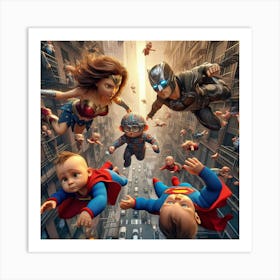 Justice League 2 Art Print