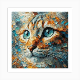 Bengal cat 5 Art Print