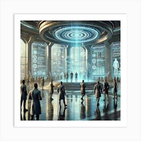 A Meritocracy Halls Purpose Asterian Syndicate 1024 Art Print