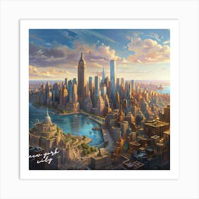 New York City Art Print