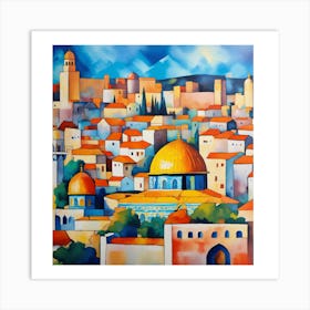 Jerusalem City Art Print