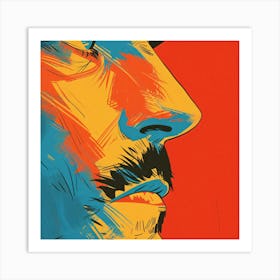 Portrait Of A Man 7 Art Print