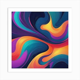 Abstract Painting 36 Art Print