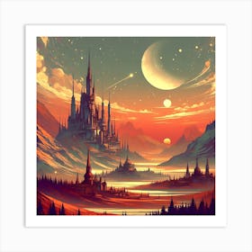 Land Of Fantasy 17 Art Print