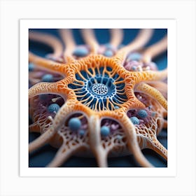 Cell Structure 5 Art Print