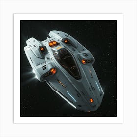 Spaceship Art Print