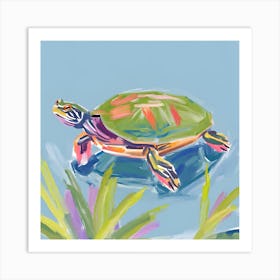 Painted Turtle 05 Art Print