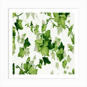 Ivy Leaves Art Print