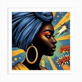 Karabo Pop Pop Art Art Print