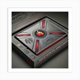 Sovereign Flame Union Laptop Packaging Art Print