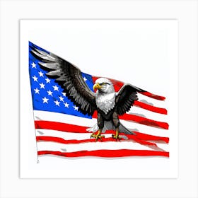 American Eagle Art Print