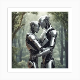 A Highly Advanced Android With Synthetic Skin And Emotions, Indistinguishable From Humans 12 Art Print