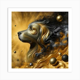 Golden Retriever Art Print