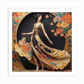 Nouveau Painting Art Print