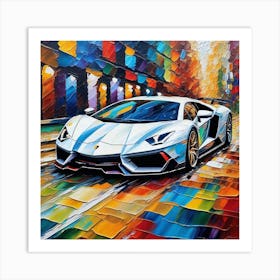 Lamborghini 74 Art Print