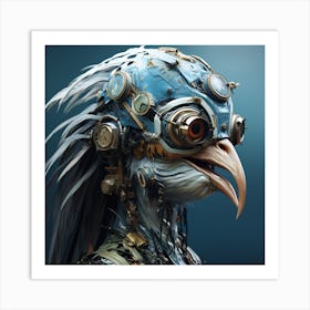 Steampunk Bird 2 Art Print