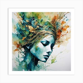 Goddess Of Spring Art Print