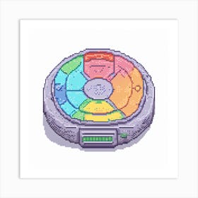 Pixel Art 21 Art Print