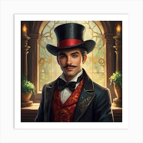 Majestic Magician Art Print