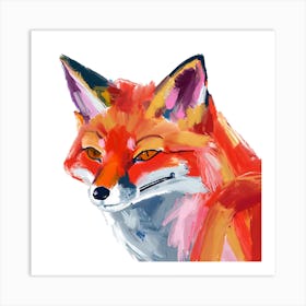 Red Fox 03 1 Art Print