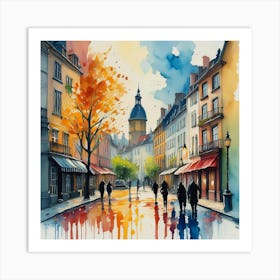 Paris Street Art Print