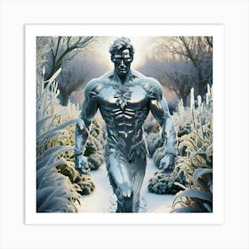 Ice Man 3 Art Print