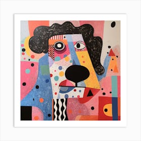 Dog'S Face 1 Art Print